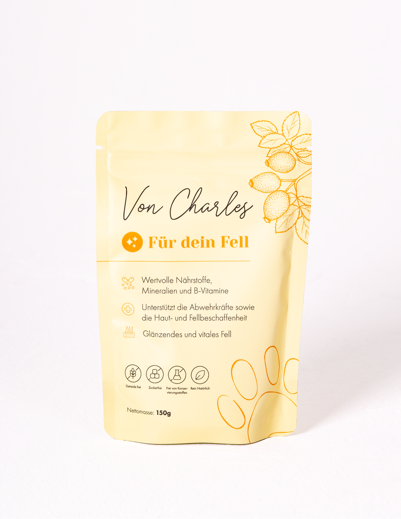 Nahrungsergänzung „Für dein Fell“
